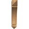 Ekena Millwork Thorton Arts & Crafts Rough Sawn Bracket, Western Red Cedar, 4"W x 18"D x 22"H BKT04X18X22THR03RWR - alternate 3